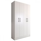 Armário Multiuso Armazém 4 Portas 8 Prateleiras Branco - Pano