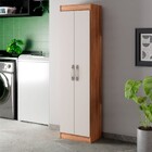 Armário Multiuso Astori 2 Portas Multiuso Castanho/off White