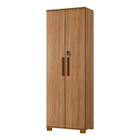 Armário Multiuso Bahia 2 Porta C/ Chave 4 Prateleira Interna