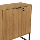 Armário Multiuso Baixo Industrial 2 Portas Com Chave Me4154