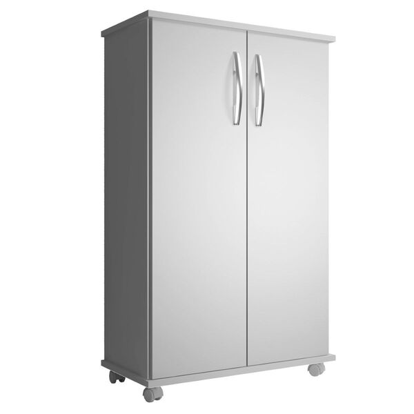 Armário Multiuso Berlim 02 Portas Arte Móveis Branco