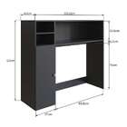 Armário Multiuso Beto 1 Pt Preto