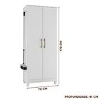 Armário Multiuso Branco Jade Moval