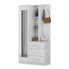 Armario Multiuso Brisa Com Espelho Demobile