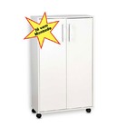 Armário Multiuso C/ 3 Prateleiras-santos Dumont - Branco