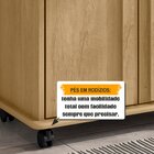 Armário Multiuso Chile Com 2 Portas E 1 Gaveta Com Prateleira