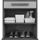 Armário Multiuso Chile Freijó Com Off White - Rv Móveis