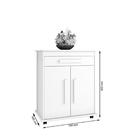 Armário Multiuso Chile Rv - Branco