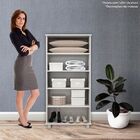 Armário Multiuso Classic 2 Portas Branco