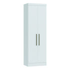 Armário Multiuso Com 02 Portas Infinity Branco Line