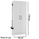 Armario Multiuso Com 2 Portas 9954 Moval
