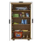 Armário Multiuso Com 2 Portas Com Chave 3 Prateleiras Para La