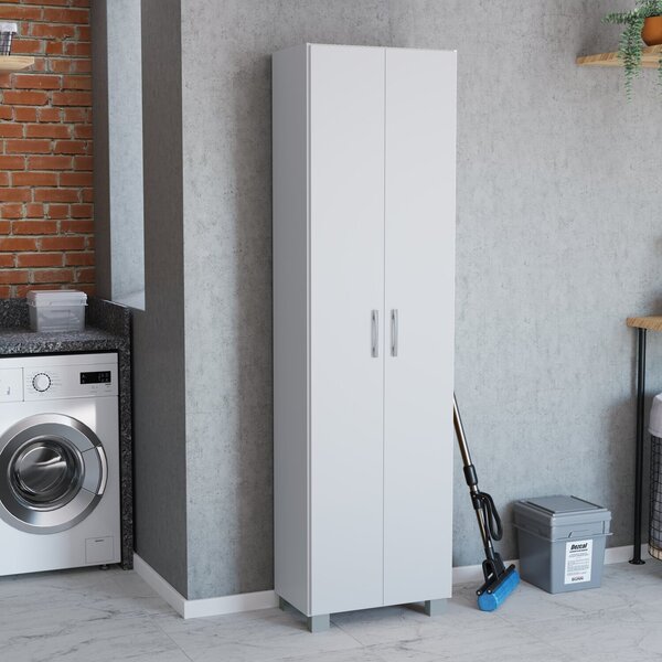 Armário Multiuso Com 2 Portas Dallas Branco