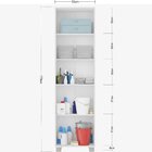 Armário Multiuso Com 2 Portas Dallas Branco