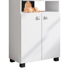 Armário Multiuso Com 2 Portas Julie L01 - Doce Sonho Móveis -