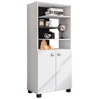 Armário Multiuso Com 2 Portas Julie L01 - Doce Sonho Móveis -