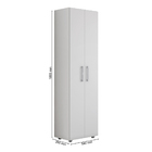 Armário Multiuso Com 2 Portas Luca A03 - Amarena Móveis - Bra