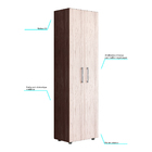 Armário Multiuso Com 2 Portas Luca A03 - Amarena Móveis - Cas