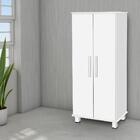 Armario Multiuso Com 6 Prateleiras Onix Branco