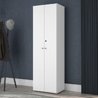 Armário Multiuso Com Chave 2 Portas 4 Prateleiras Cajamar Bra