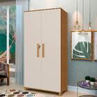 Armário Multiuso Com Chave E Fechadura 2 Portas Cinamomo Off