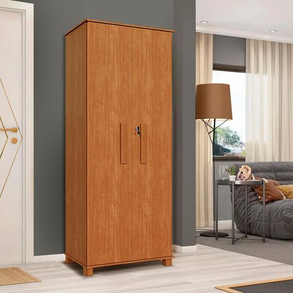 Armário Multiuso Com Chave E Fechadura 2 Portas Nature Victory