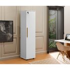 Armário Multiuso Com Chave E Rodizio Lune Espresso Móveis Bra