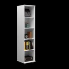 Armário Multiuso Com Chave E Rodizio Lune Espresso Móveis Bra