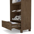 Armario Multiuso Com Duas Opções De Montagem Ipê Branco