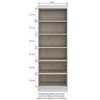 Armário Multiuso Com Espelhos E Pés Solteiro Organizador Sala