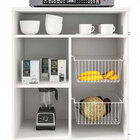 Armário Multiuso Com Fruteira 01 Porta 02 Cestos E 01 Nicho A