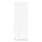 Armário Multiuso Com Gaveta E Rodízios Londrina  Branco