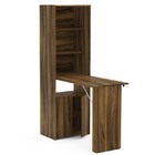 Armário Multiuso Com Mesa Retrátil Goiás-politorno - New Avelã