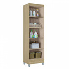 Armário Multiuso Com Pés 2 Portas Slim Poquema