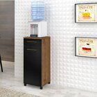 Armário Multiuso Com Rodizio 1 Porta 1 Gaveta Clean Natura/pr