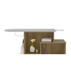 Armário Multiuso Com Tábua De Passar 1 Porta Havaí Cinamomo/o