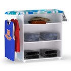 Armário Multiuso Com Tábua De Passar Passadeira Bianca 2 Port