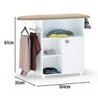 Armário Multiuso Com Tábua De Passar Passadeira Mariana Com P