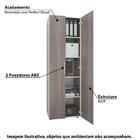 Armário Multiuso Curitiba 2 Portas E 5 Nichos - Amadeirado Ca