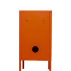 Armário Multiuso De Aço + Chave marrom