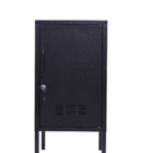 Armário Multiuso De Aço C/ Chave Preto