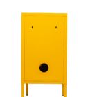 Armário Multiuso De Aço C/ Chave amarelo