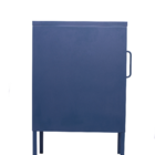 Armário Multiuso De Aço C/ Chave azul Escuro