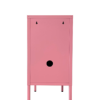 Armário Multiuso De Aço C/ Chave rosa