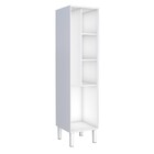 Armário Multiuso De Lavanderia Em Aço Branco Max Cozimax