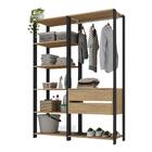 Armário Multiuso De Lavanderia Modulado 135cm 2 Peças Multimó