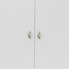 Armário Multiuso Ditália 2 Portas Com Rodízios Ar-70 Branco