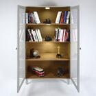 Armário Multiuso Ditália 2 Portas De Vidro Ditália Com Kit Lu