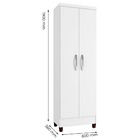 Armário Multiuso Egito Branco - Incorplac