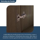 Armário Multiuso Escritório 1 Porta 3 Prateleiras Advantage C